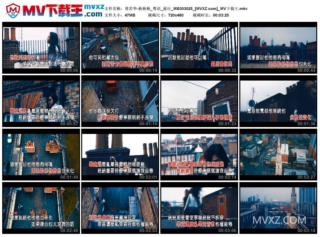 曾若华-他他他_粤语_流行_MB303025